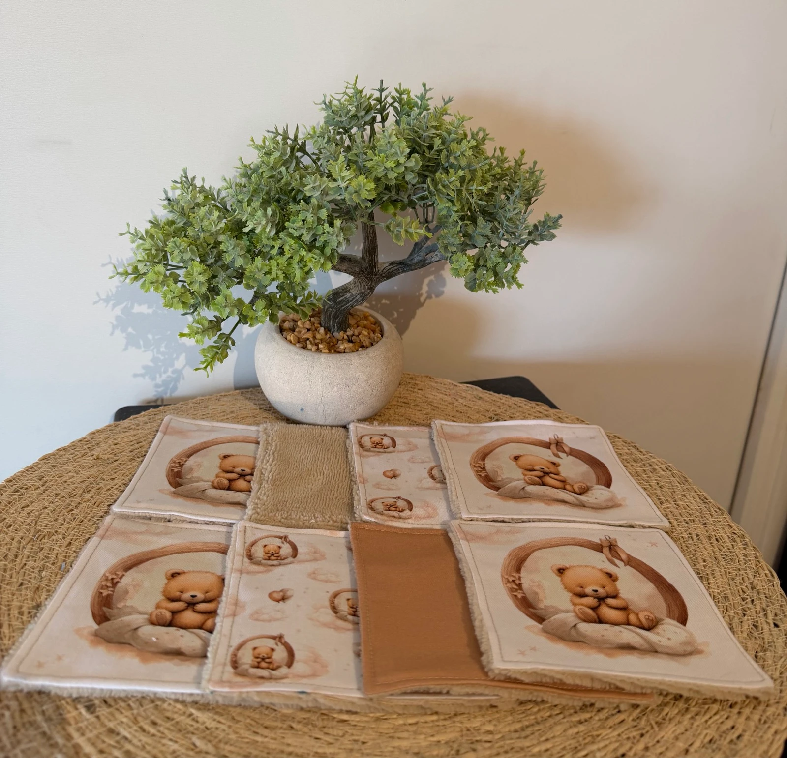 Lingettes ourson sur son nuage 